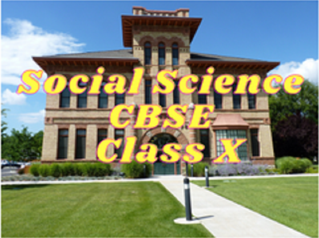 Social Science (CBSE) - Class X